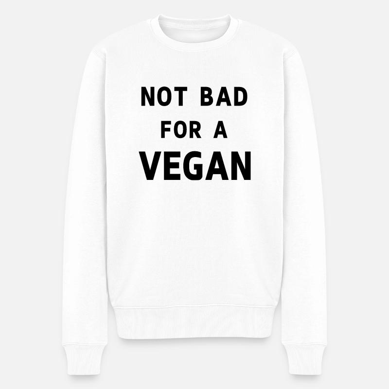 Pas mal pour un vegan - Pull Premium bio Homme - blanc