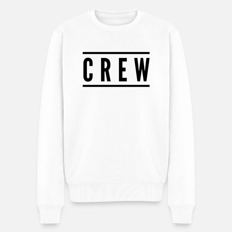équipage - Pull Premium bio Homme - blanc