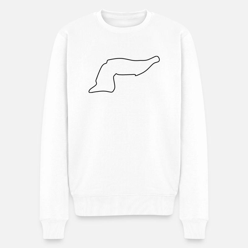 Circuit d’Imola - Pull Premium bio Homme - blanc