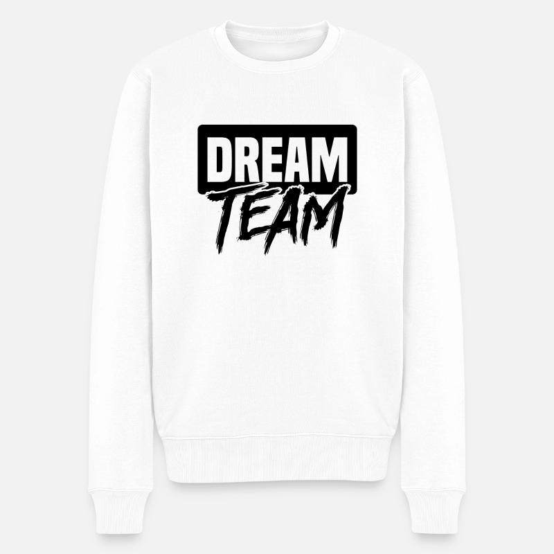 Équipe de rêve - Pull Premium bio Homme - blanc