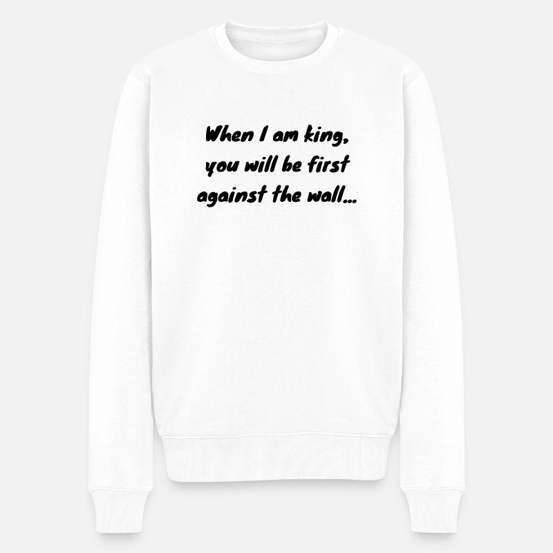 Paranoid Android - Rock - Punk - Pull Premium bio Homme - blanc