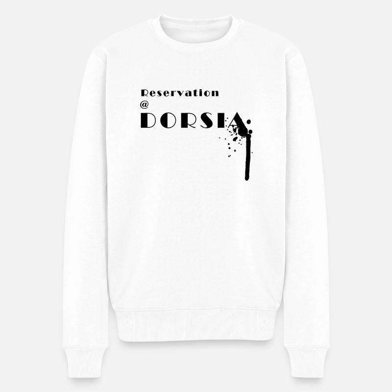 reservation at dorsia - Pull Premium bio Homme - blanc