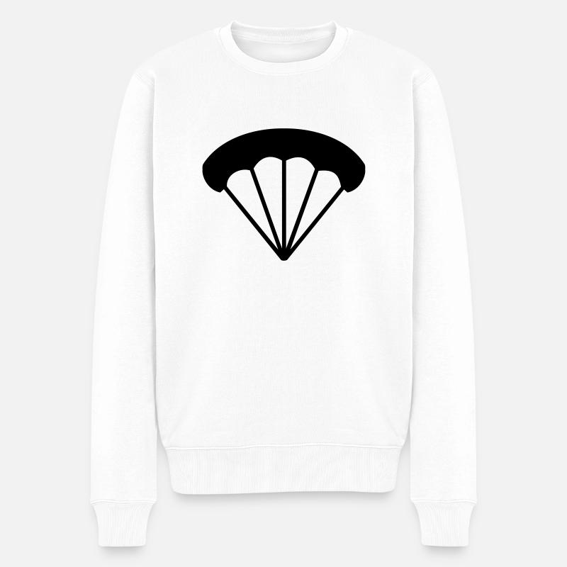 Parachute - Pull Premium bio Homme - blanc