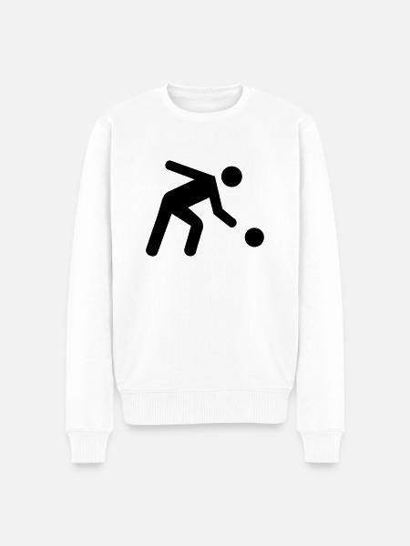 Skittles - Men's Premium Organic Jumper - white