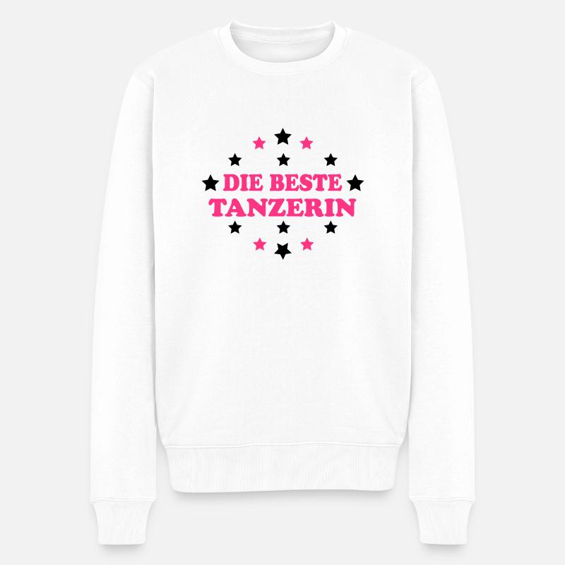 Die beste tanzerin - Pull Premium bio Homme - blanc