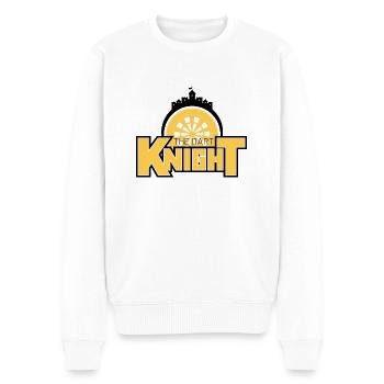 Dart Knight Castle - Männer Premium Bio Pullover - Weiß - Vorne - Thijin (182cm)