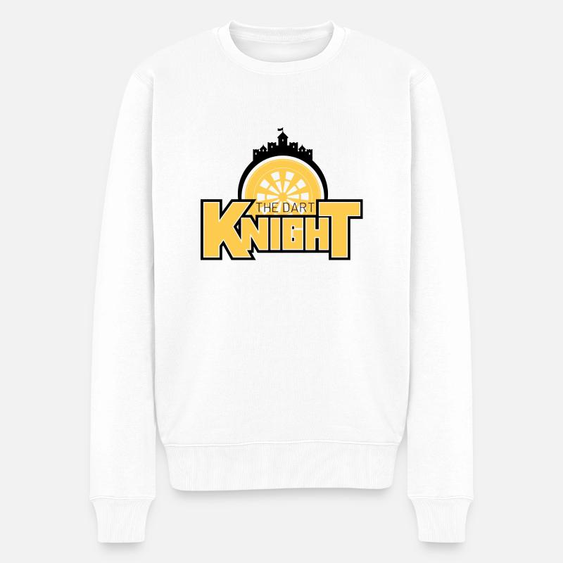 Château de Dart Knight - Pull Premium bio Homme - blanc