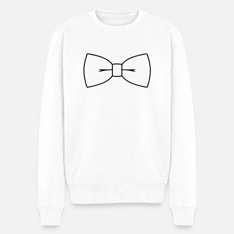 papillon - Pull Premium bio Homme - blanc