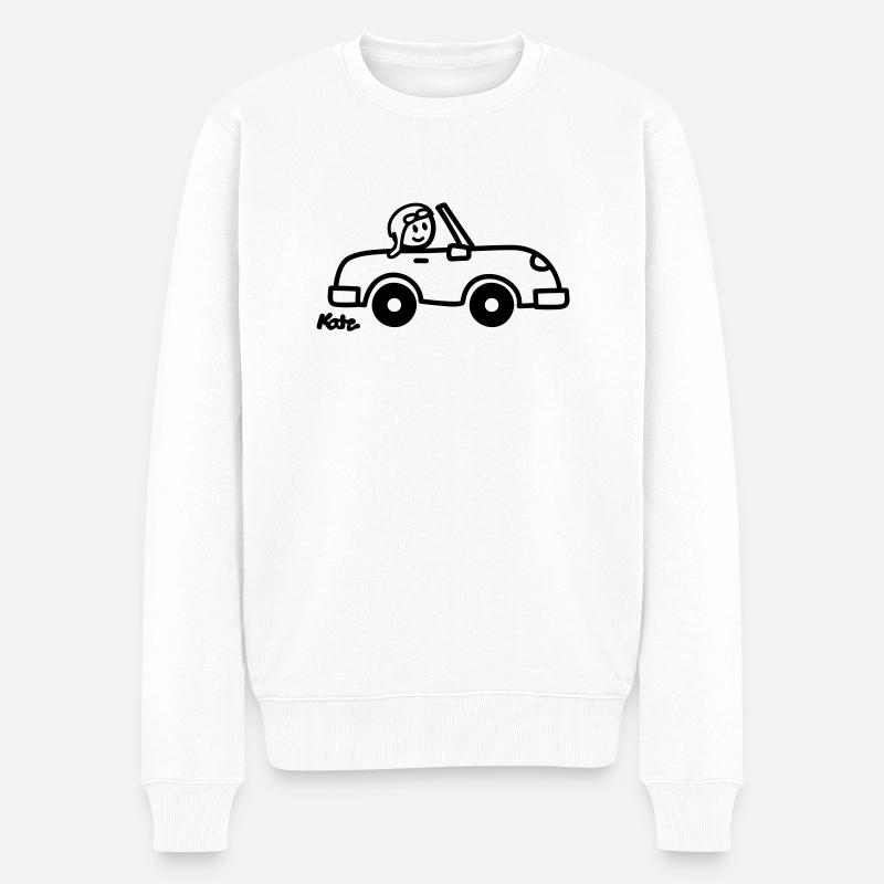 Cabrio mit Fahrer - Pull Premium bio Homme - blanc