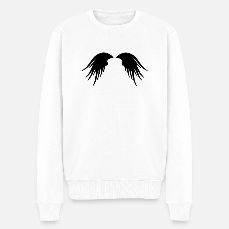 wings_fantasy_art - Pull Premium bio Homme - blanc