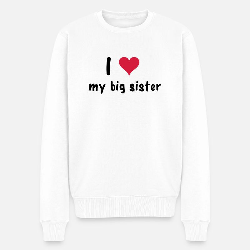 Sister - Pull Premium bio Homme - blanc