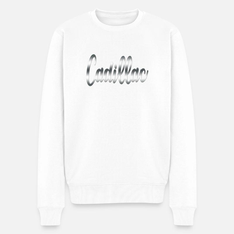 Cadillac - Pull Premium bio Homme - blanc