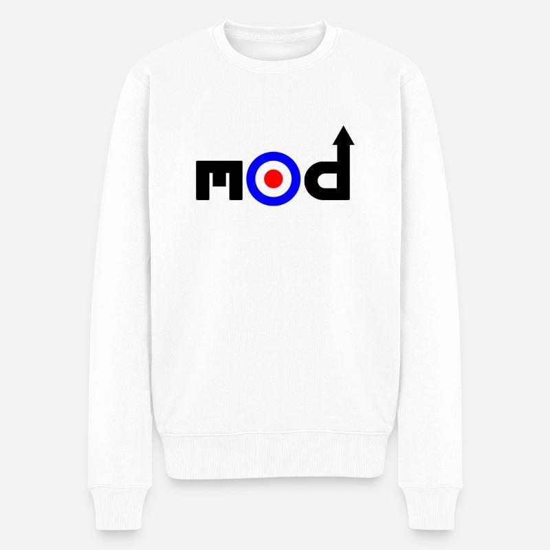 Mod Mod - Pull Premium bio Homme - blanc