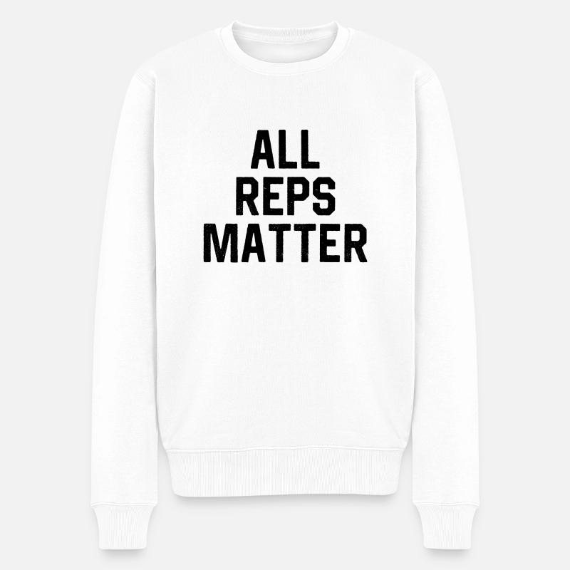 Tous les représentants comptent - Pull Premium bio Homme - blanc