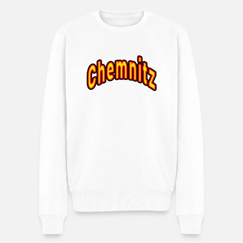 Chemnitz - Pull Premium bio Homme - blanc