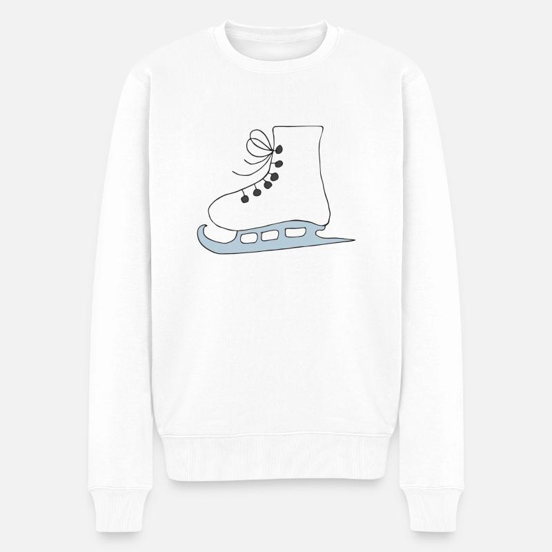 Patins - Pull Premium bio Homme - blanc