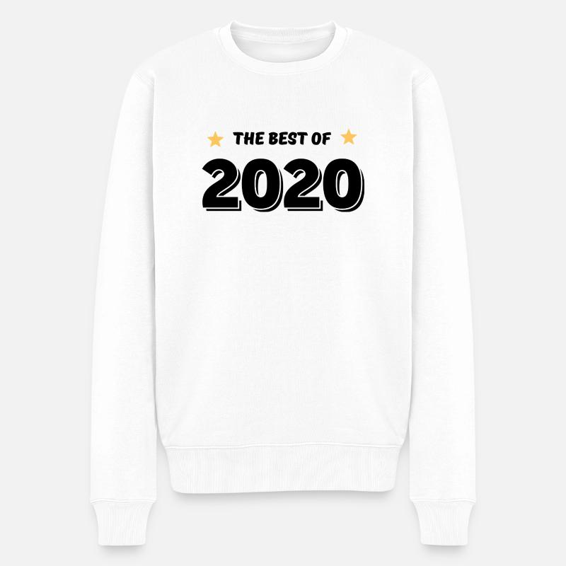 Das Beste aus 2020 - Männer Premium Bio Pullover - Weiß