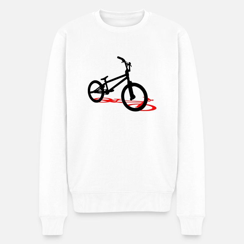 BMX - Pull Premium bio Homme - blanc