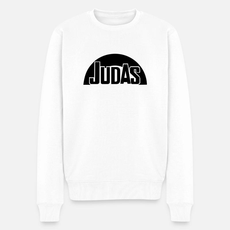 Judas - Traître - Pull Premium bio Homme - blanc