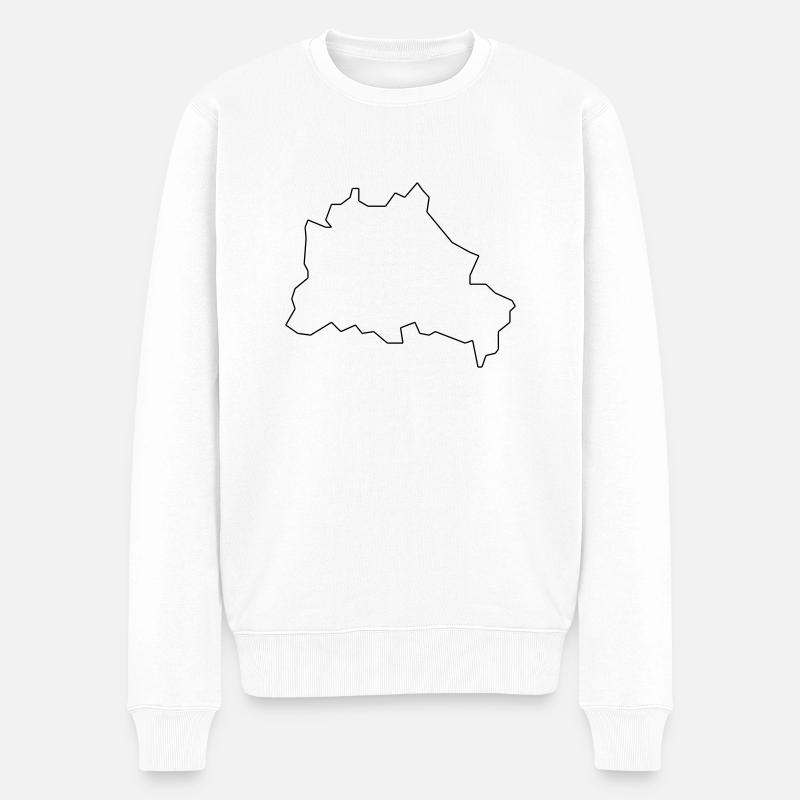 Berlin - Pull Premium bio Homme - blanc