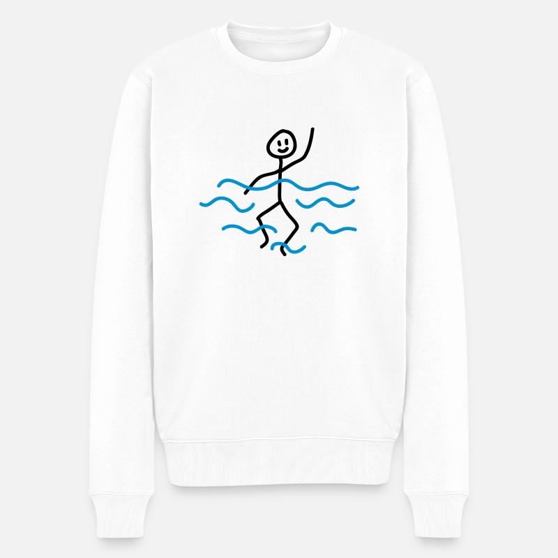 Float - Pull Premium bio Homme - blanc