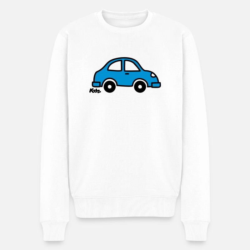 Auto (k) - Pull Premium bio Homme - blanc