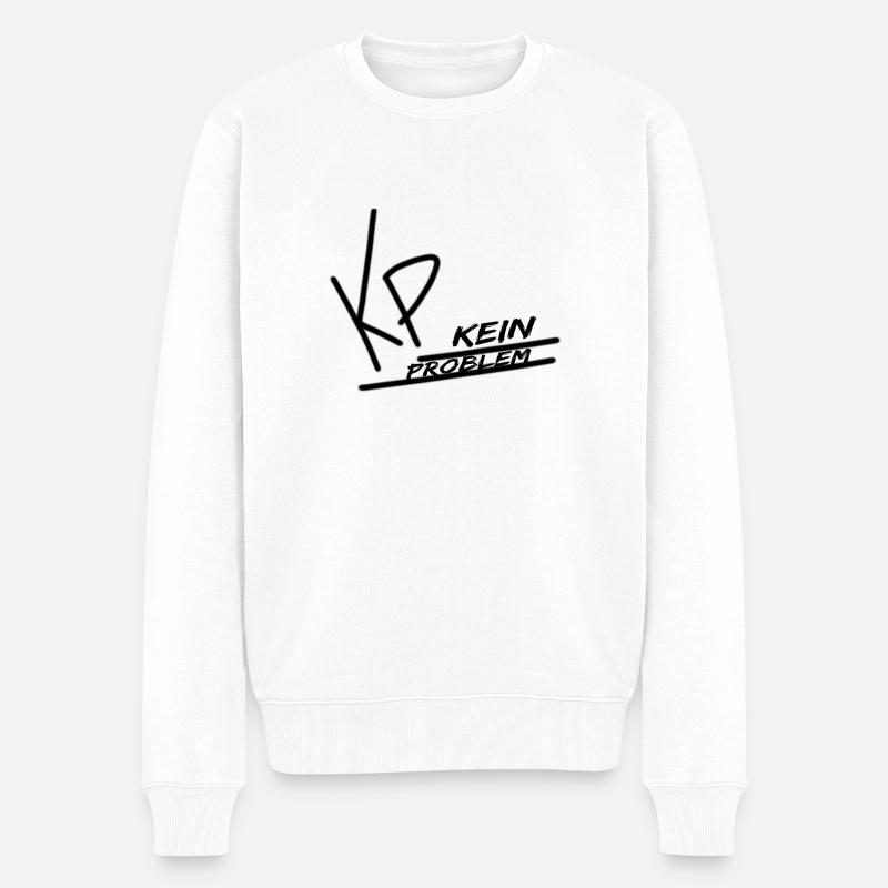 KP - Pull Premium bio Homme - blanc