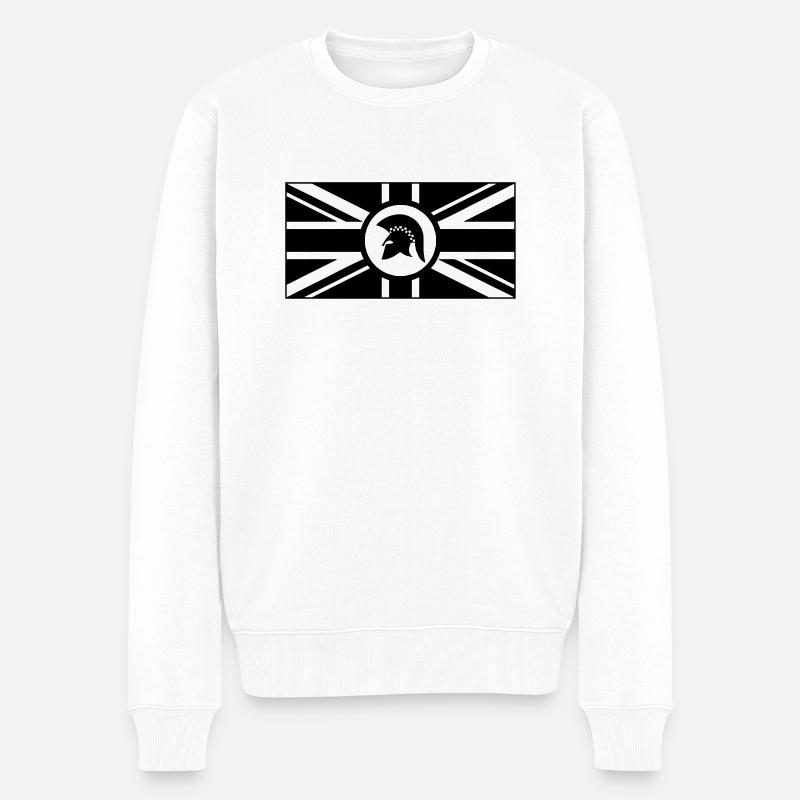 début reggae Noir - Pull Premium bio Homme - blanc