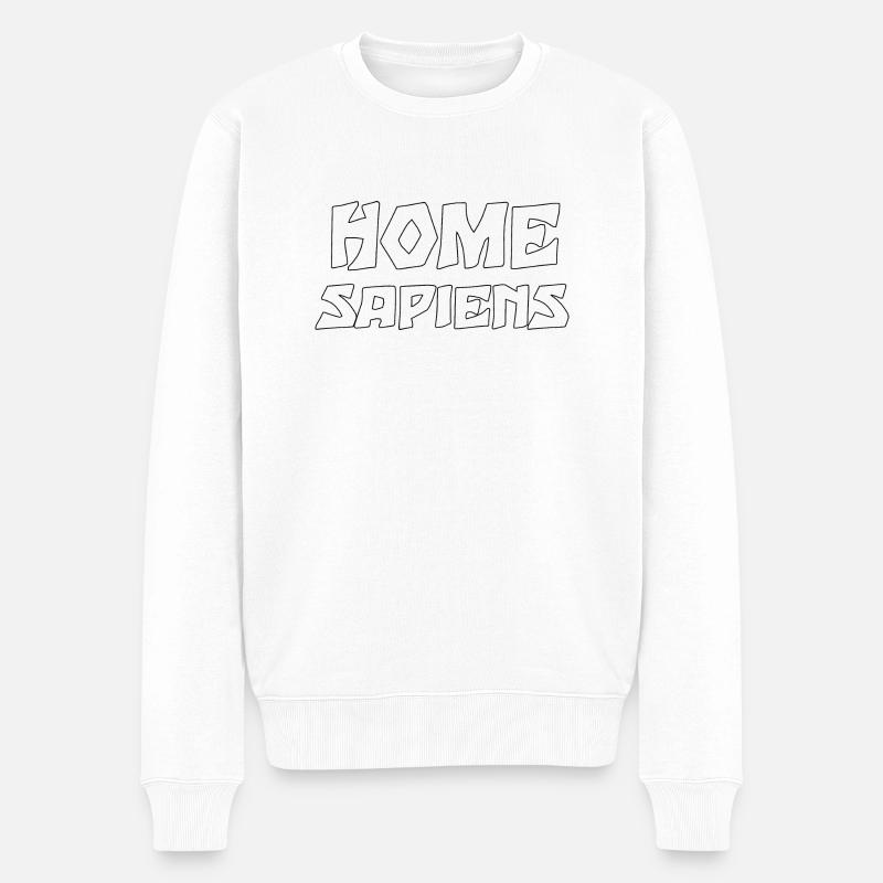 Startseite sapiens - Männer Premium Bio Pullover - Weiß