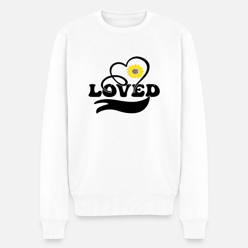 Aimé - Pull Premium bio Homme - blanc