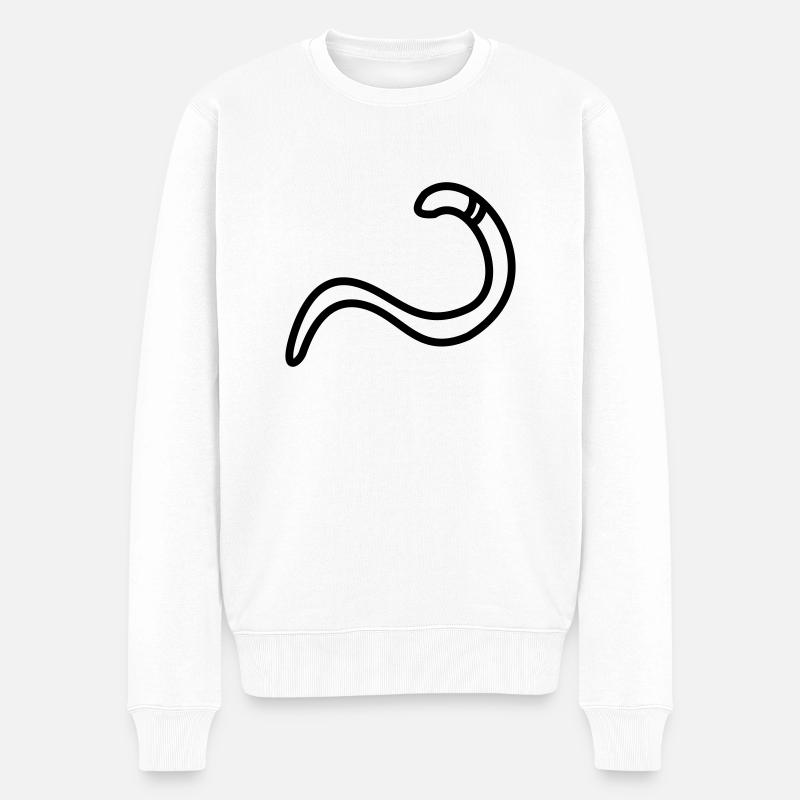 Vers - Pull Premium bio Homme - blanc