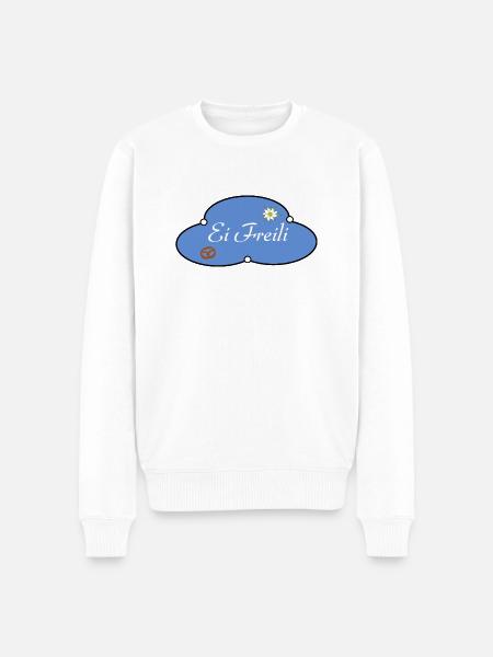 Freili - Men's Premium Organic Jumper - white