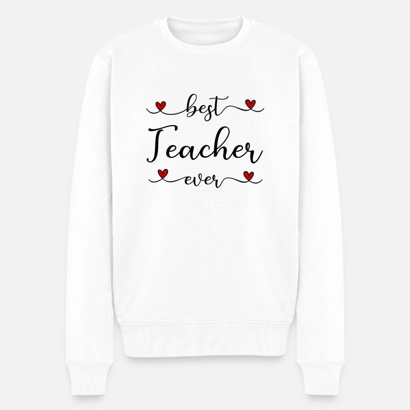 Enseignant - Pull Premium bio Homme - blanc