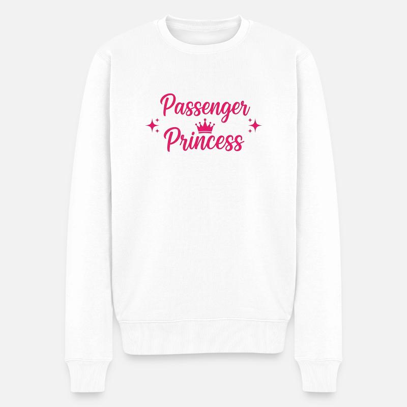 passager - Pull Premium bio Homme - blanc
