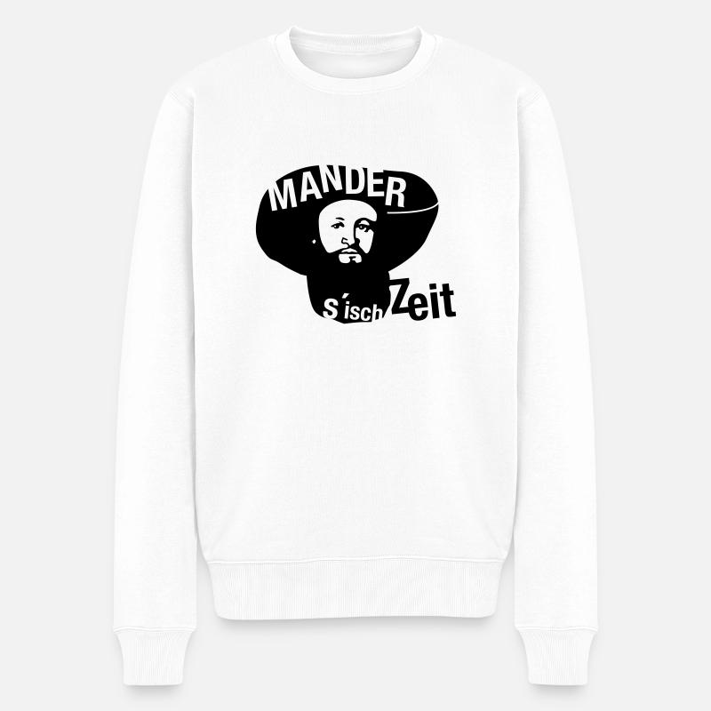 Andreas Hofer 2 - Männer Premium Bio Pullover - Weiß