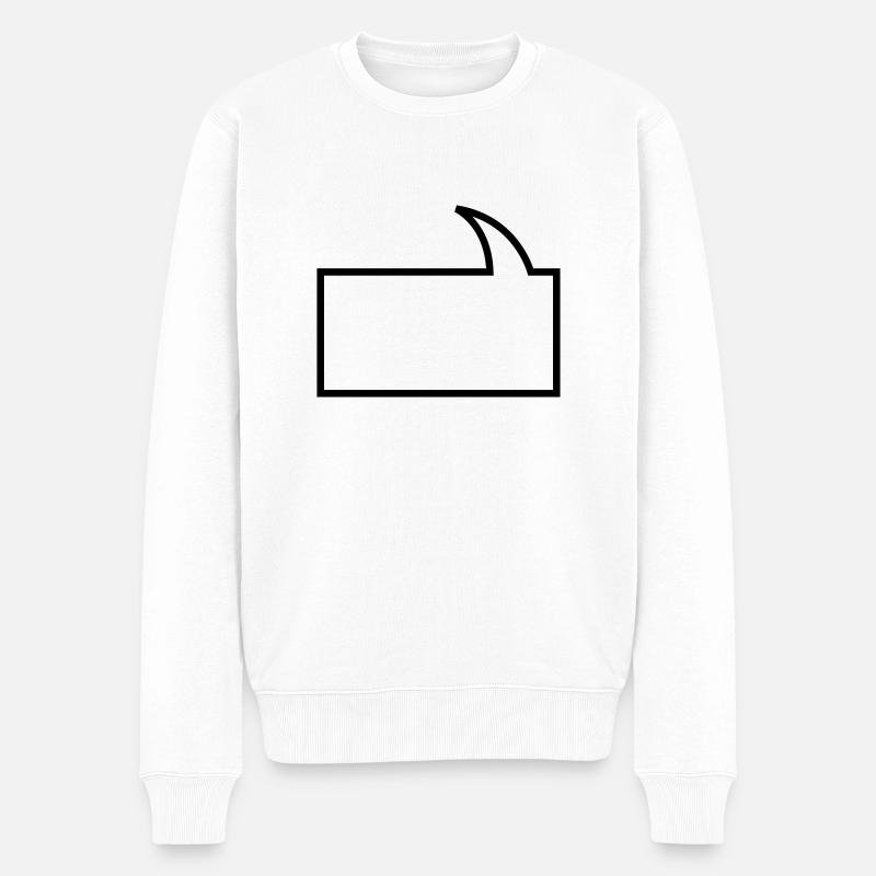 Ballon - Pull Premium bio Homme - blanc