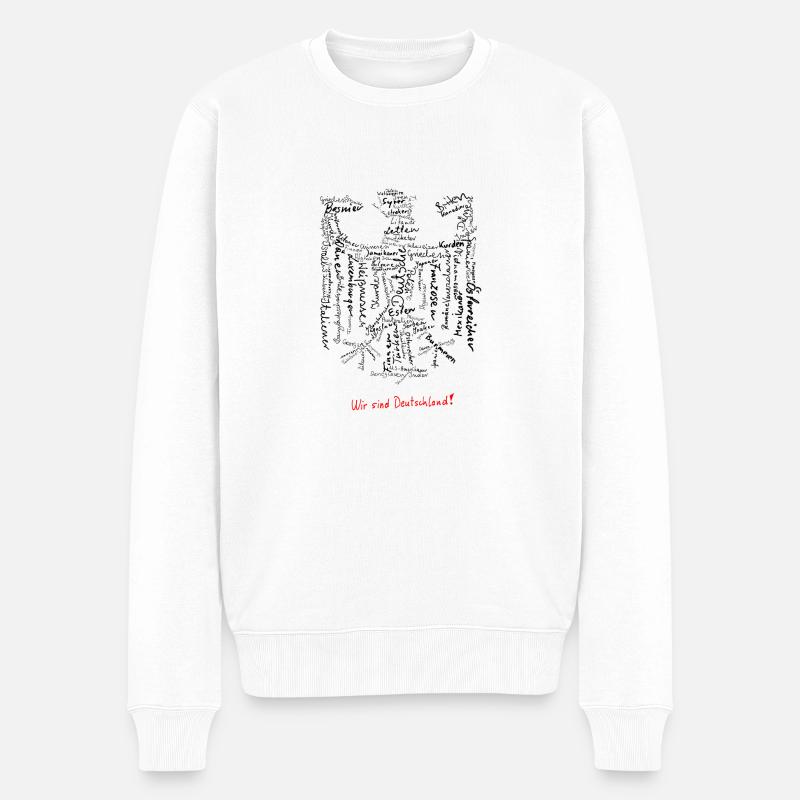 Article One Eagles - Pull Premium bio Homme - blanc