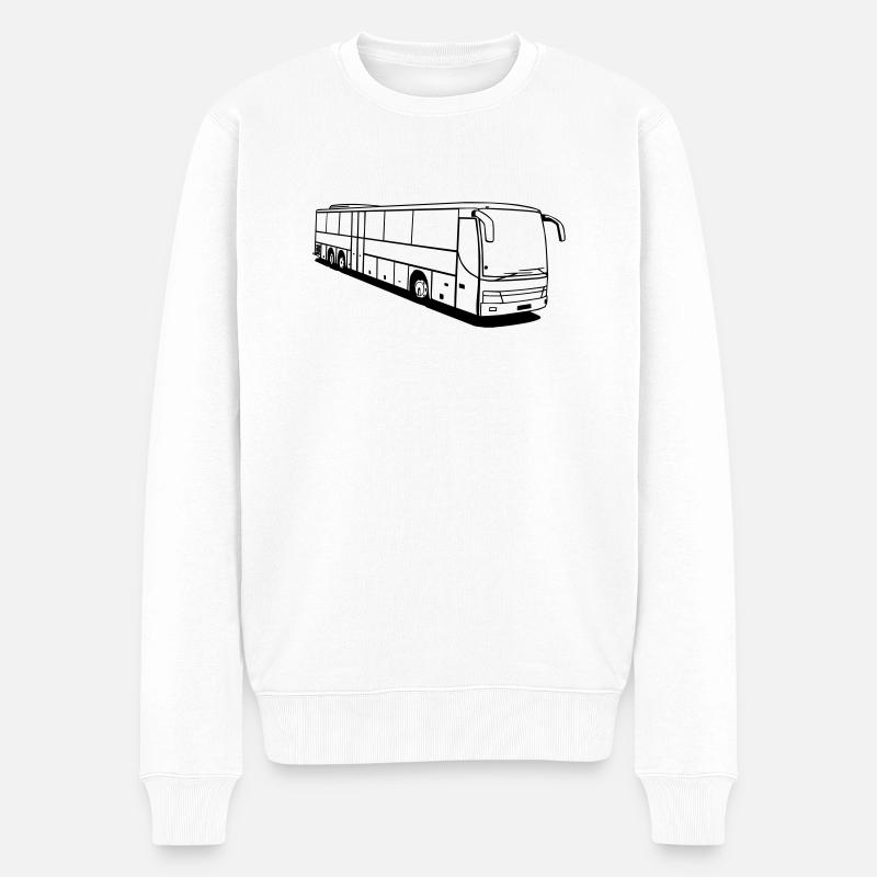 S 319 UL-GT - Männer Premium Bio Pullover - Weiß