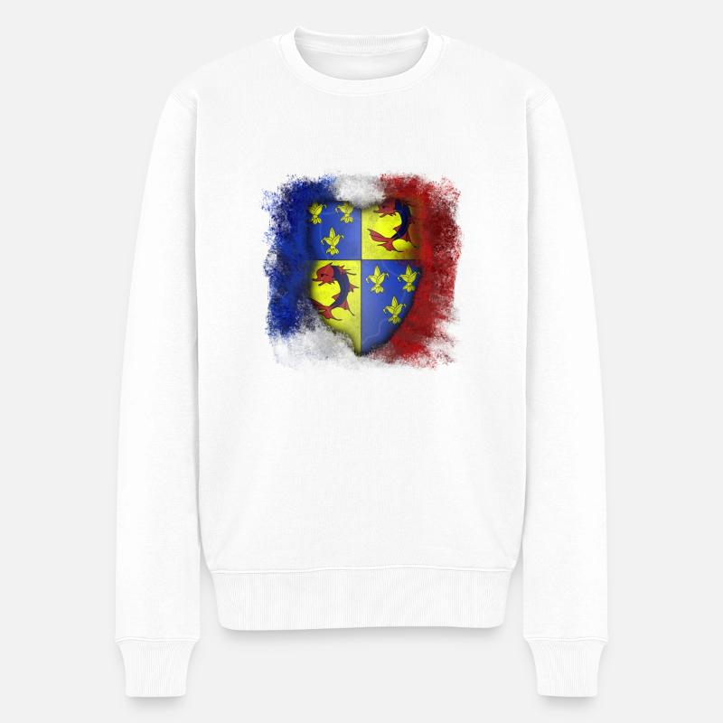 Dauphiné - Pull Premium bio Homme - blanc