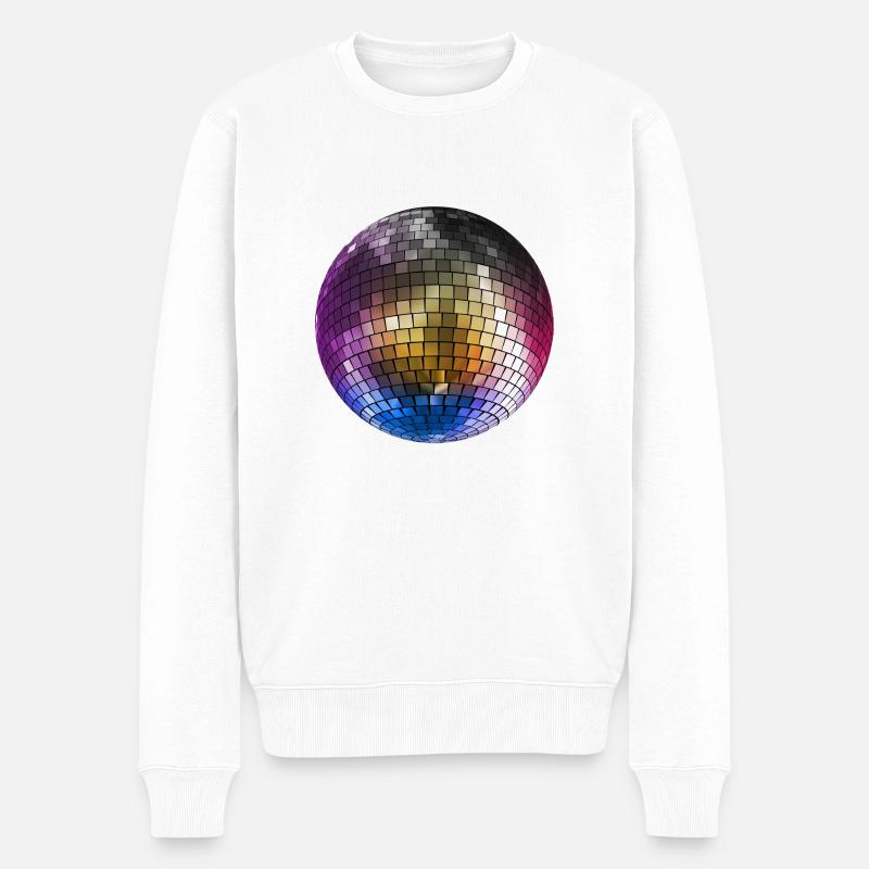 Couleur Boule Boule - Pull Premium bio Homme - blanc