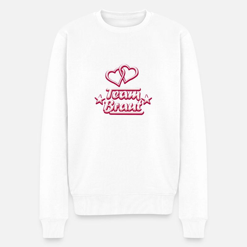 Épouse de l'équipe - Pull Premium bio Homme - blanc