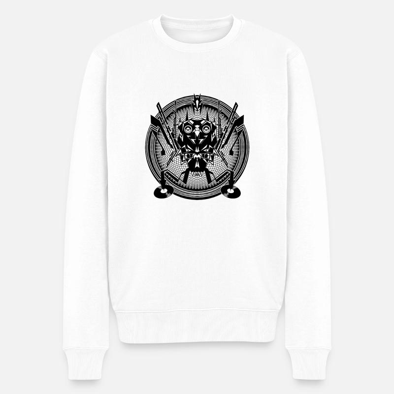 TECHNOCORE - Pull Premium bio Homme - blanc