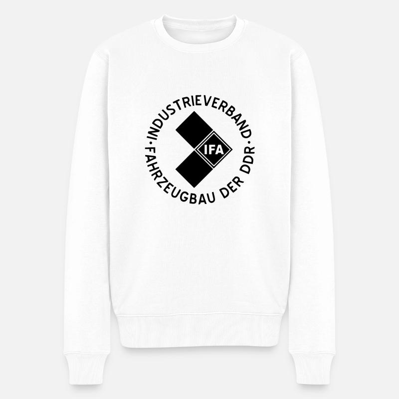IFA schwarz - Männer Premium Bio Pullover - Weiß