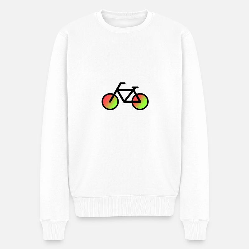 Vélo coloré - Pull Premium bio Homme - blanc