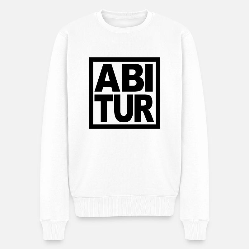Diplôme d'études secondaires - Pull Premium bio Homme - blanc