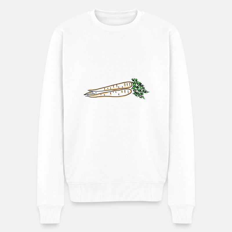 moehren - Pull Premium bio Homme - blanc