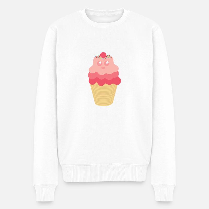 blockedTitle - Pull Premium bio Homme - blanc