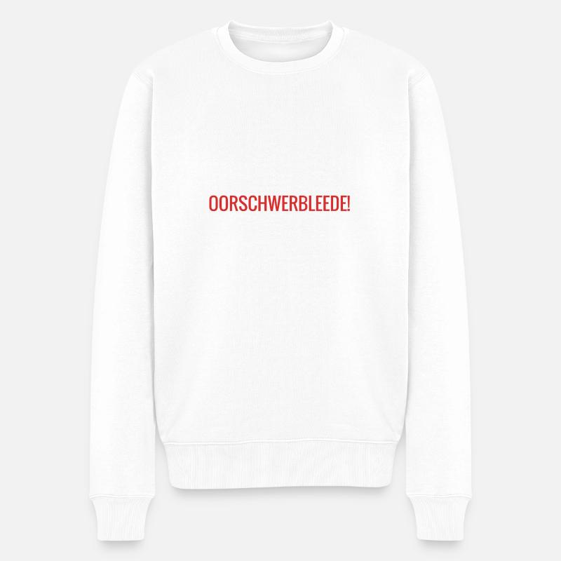 Oorschwerbleede Saxon - Pull Premium bio Homme - blanc
