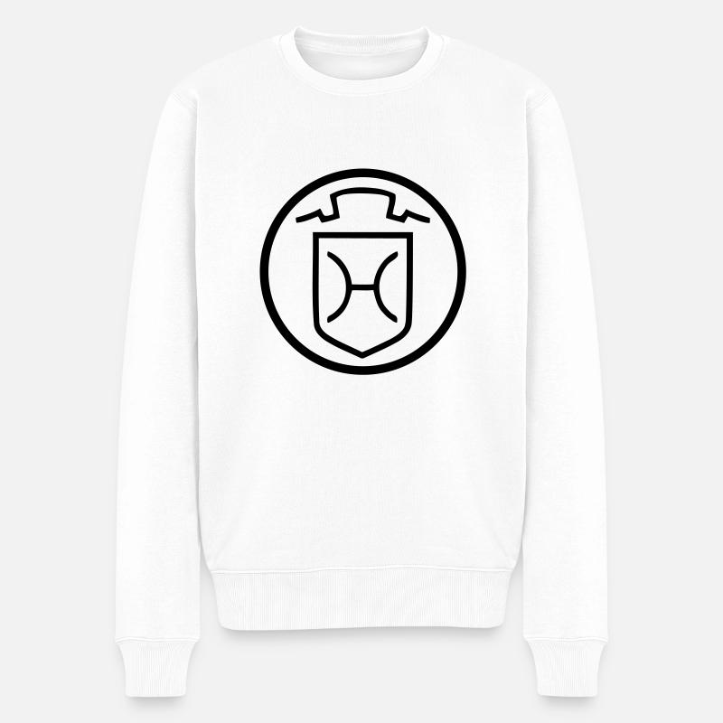 Holsteiner - Pull Premium bio Homme - blanc