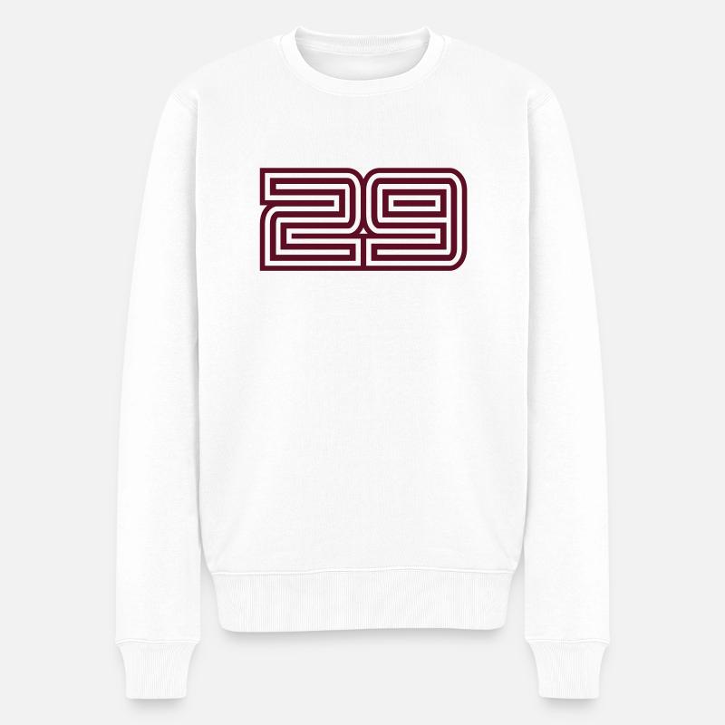 29_style_design - Pull Premium bio Homme - blanc